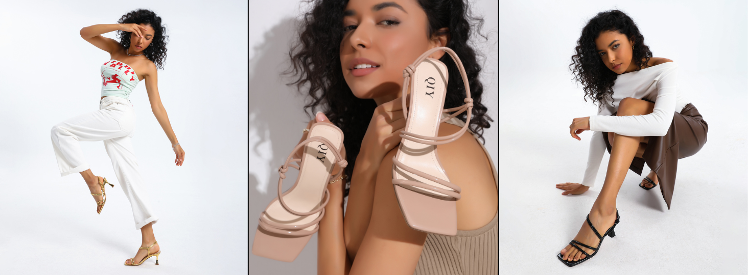 Modatope Clea Strappy Knot Sandals